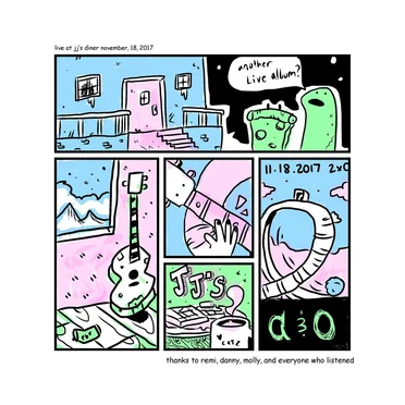Live! At JJ's Diner by Ashby and the Oceanns - album cover