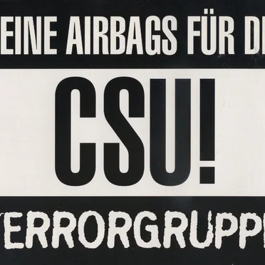 Keine Airbags (für die CSU)
