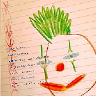Look At The Clown by I'm letting unseen forces take the wheel - album cover