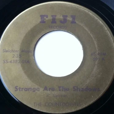 Strange Are The Shadows / You Know I Do by The Countdowns - album cover