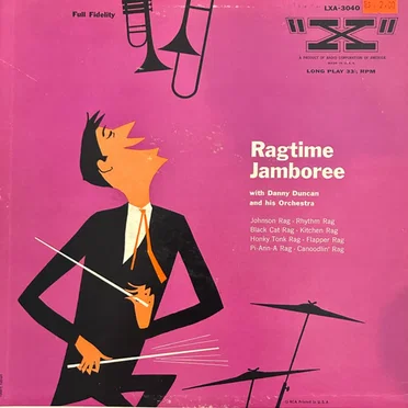 Ragtime Jamboree by Danny Duncan and His Orchestra - album cover