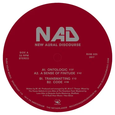 New Aural Discourse by N.A.D. - album cover