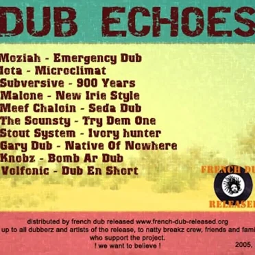 Dub Echoes by Various Artists - album cover