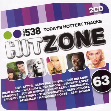 Radio 538: Hitzone 63 by Various Artists - album cover
