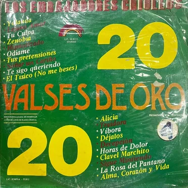 20 valses de oro by Los Embajadores Criollos - album cover
