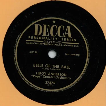 Leroy Anderson & His Pops Orchestra