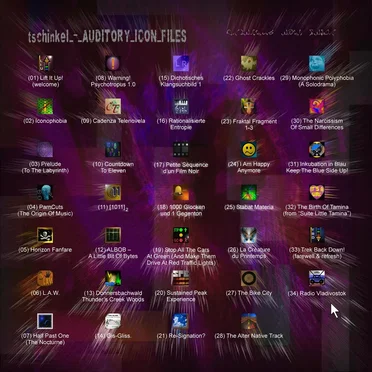 Auditory Icon Files by Christian Tschinkel - album cover