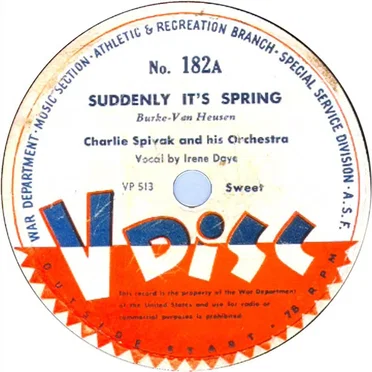 Suddenly It’s Spring / I’ll Get By / Arkansas