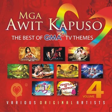 The Best of GMA TV Themes, Vol. 4: Mga Awit Kapuso by Various Artists - album cover