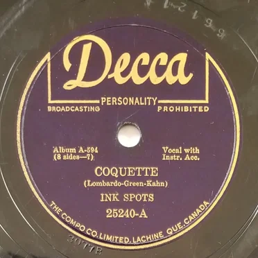 Coquette / When the Swallows Come Back to Capistrano