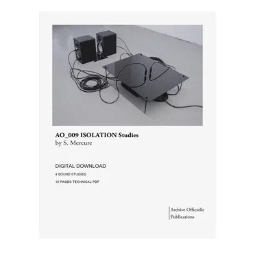 ISOLATION Studies by S.Mercure - album cover