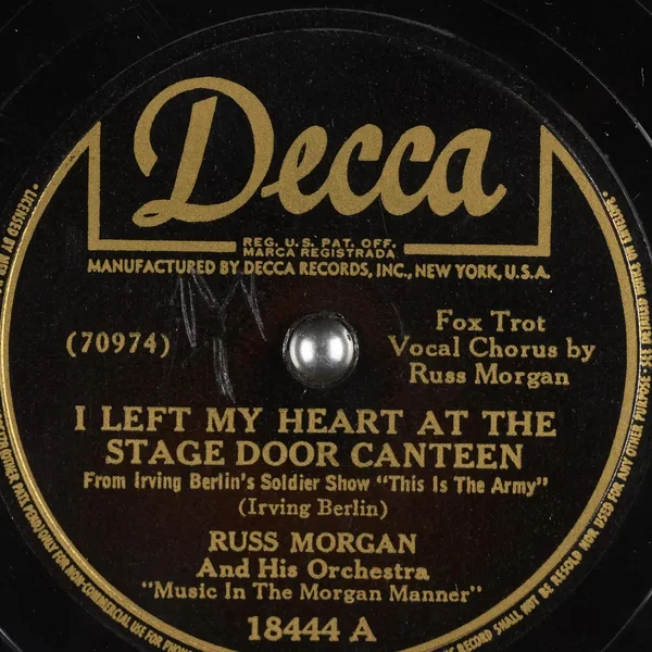 I Left My Heart at the Stage Door Canteen / That Russian Winter