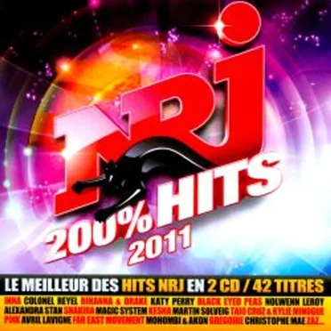 NRJ 200% Hits 2011 by Various Artists - album cover