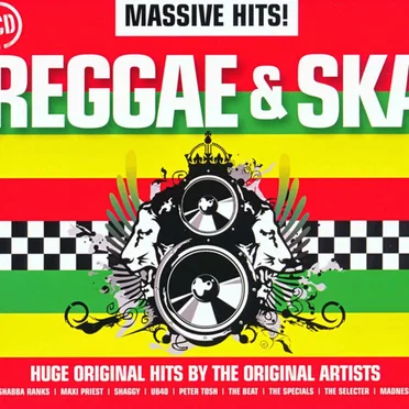 Massive Hits! Reggae & Ska by Various Artists - album cover