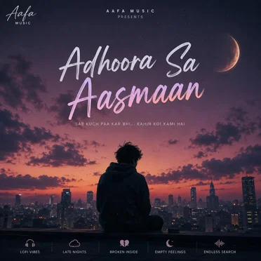 Adhoora Sa Aasmaan by Akamas Ranjha - album cover