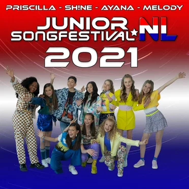 Junior Songfestival 2021 NL by Various Artists - album cover