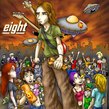 selftitled lo-fi debut by Eight - album cover