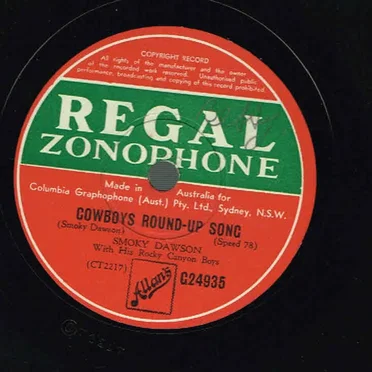 Cowboys Round-Up Song / You Left Me and Now I Feel Blue