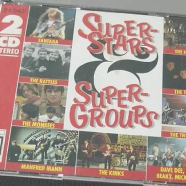 Super Stars & Super Groups by Various Artists - album cover
