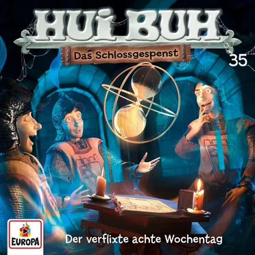 Hui Buh neue Welt 35: Der verflixte achte Wochentag by Hui Buh, das Schlossgespenst - album cover