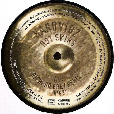 Hot Swing by Hardvibz - album cover