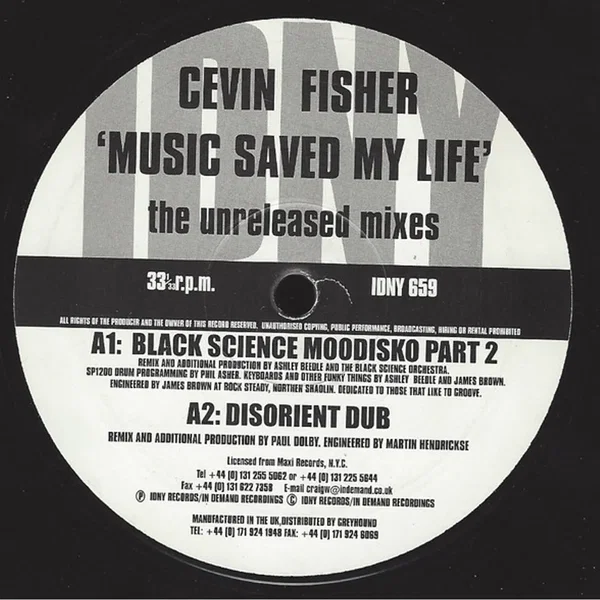 Music Saved My Life (The Unreleased Mixes)