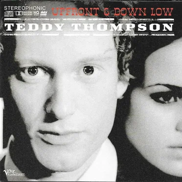 Upfront & Down Low by Teddy Thompson - album cover