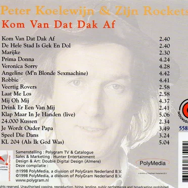 Kom van dat dak af by Peter Koelewijn & Zijn Rockets - album cover