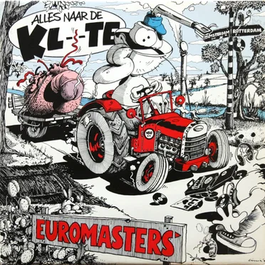 Alles naar de kl--te by Euromasters - album cover