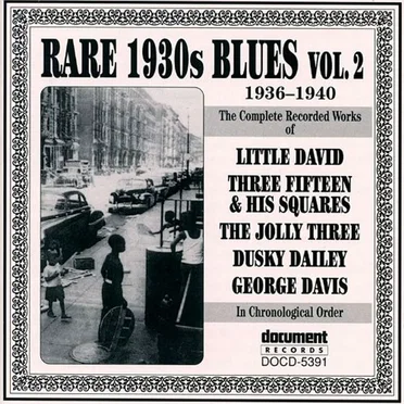 Rare 1930's Blues Volume 2 (1936-1940) by Various Artists - album cover