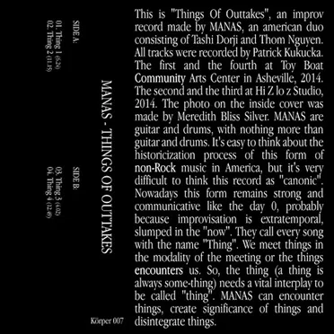 Things of Outtakes