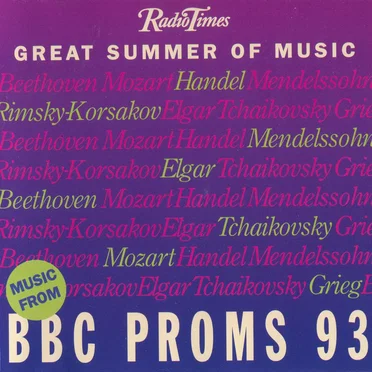 Great Summer of Music: Music from BBC Proms 93 by Various Artists - album cover