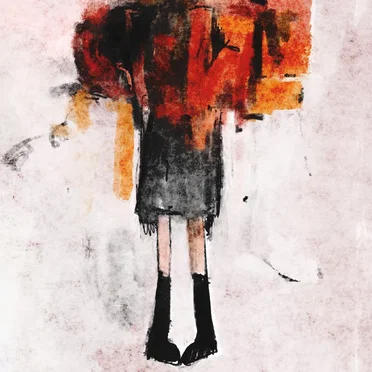 a small girl you found running inside yr head