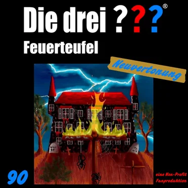 Die drei ??? 90: Feuerteufel by Neuvertonung - album cover