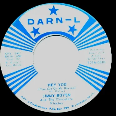 Hey You / Higher Than A Mountain by Jimmy Boyer and The Chocolate Pickles - album cover