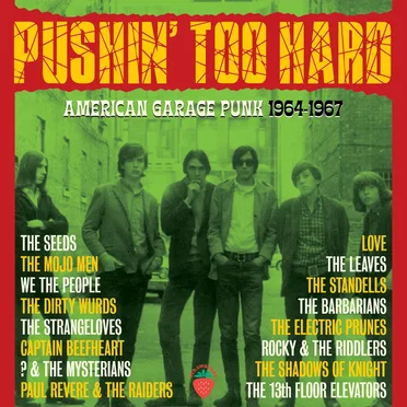 Pushin’ Too Hard: American Garage Punk 1964–67 by Various Artists - album cover