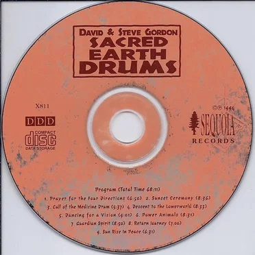 Sacred Earth Drums by David and Steve Gordon - album cover