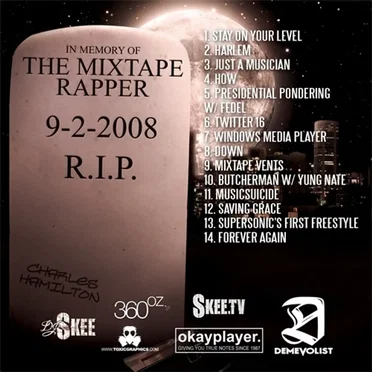 Death Of The Mixtape Rapper by Charles Hamilton - album cover