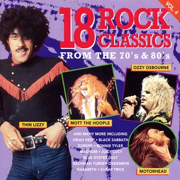 18 Rock Classics, Volume 4 by Various Artists - album cover