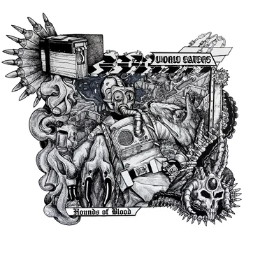 Hounds of Blood by World Eaters - album cover