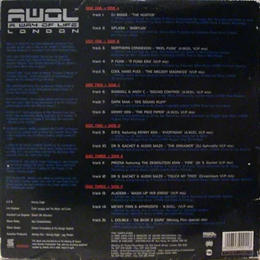 AWOL: A Way of Life - Live by Various Artists - album cover