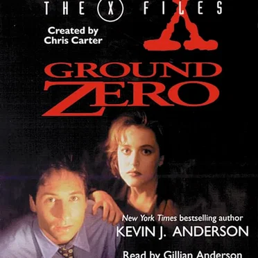 The X Files - Ground Zero by Gillian Anderson - album cover