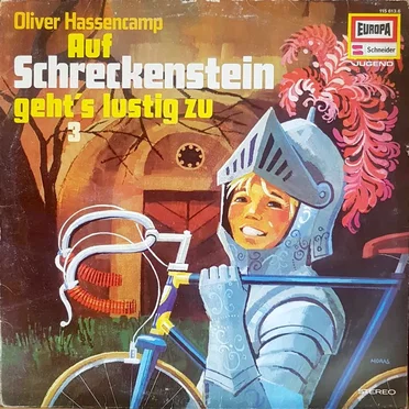Burg Schreckenstein 3: Auf Schreckenstein geht's lustig zu by Oliver Hassencamp - album cover