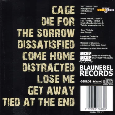 Tied at the End by CRUDE - album cover