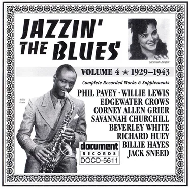 Jazzin' The Blues Volume 4 (1929-1943) by Various Artists - album cover