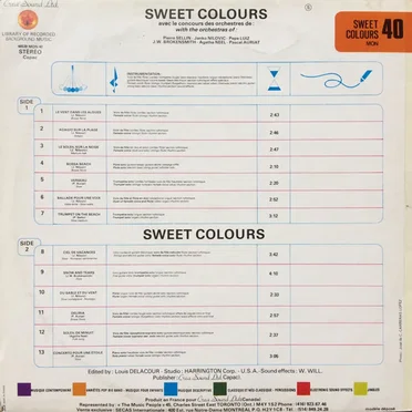 Sweet Colours by Various Artists - album cover