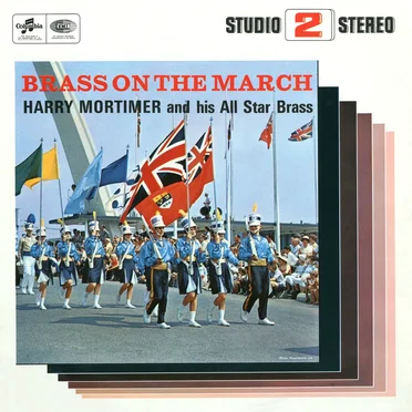 Brass on the March by Harry Mortimer and his All Star Brass - album cover