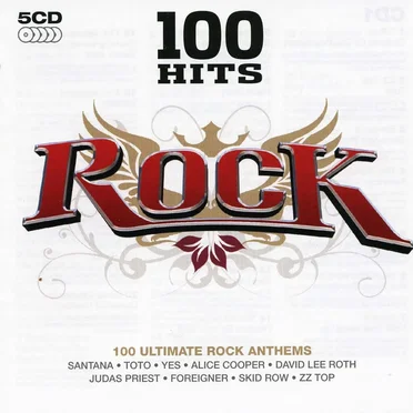100 Hits: Rock by Various Artists - album cover
