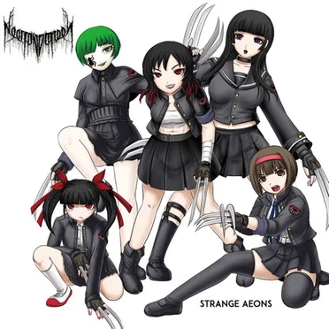 STRANGE AEONS by NECRONOMIDOL - album cover