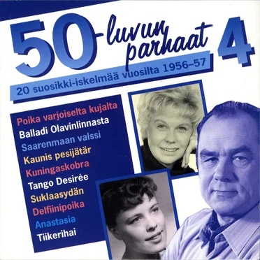 50-luvun parhaat 4: 1956-1957 by Various Artists - album cover